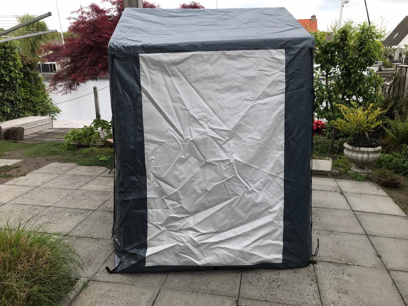 Tent bij caravan, Ophalen, Zo goed als nieuw