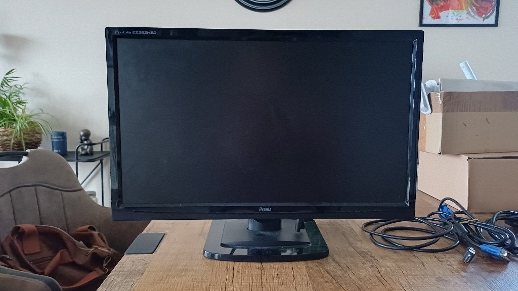 23" ILYAMA monitor, Computers en Software, Ophalen, Gebruikt, Ilyama, Full HD