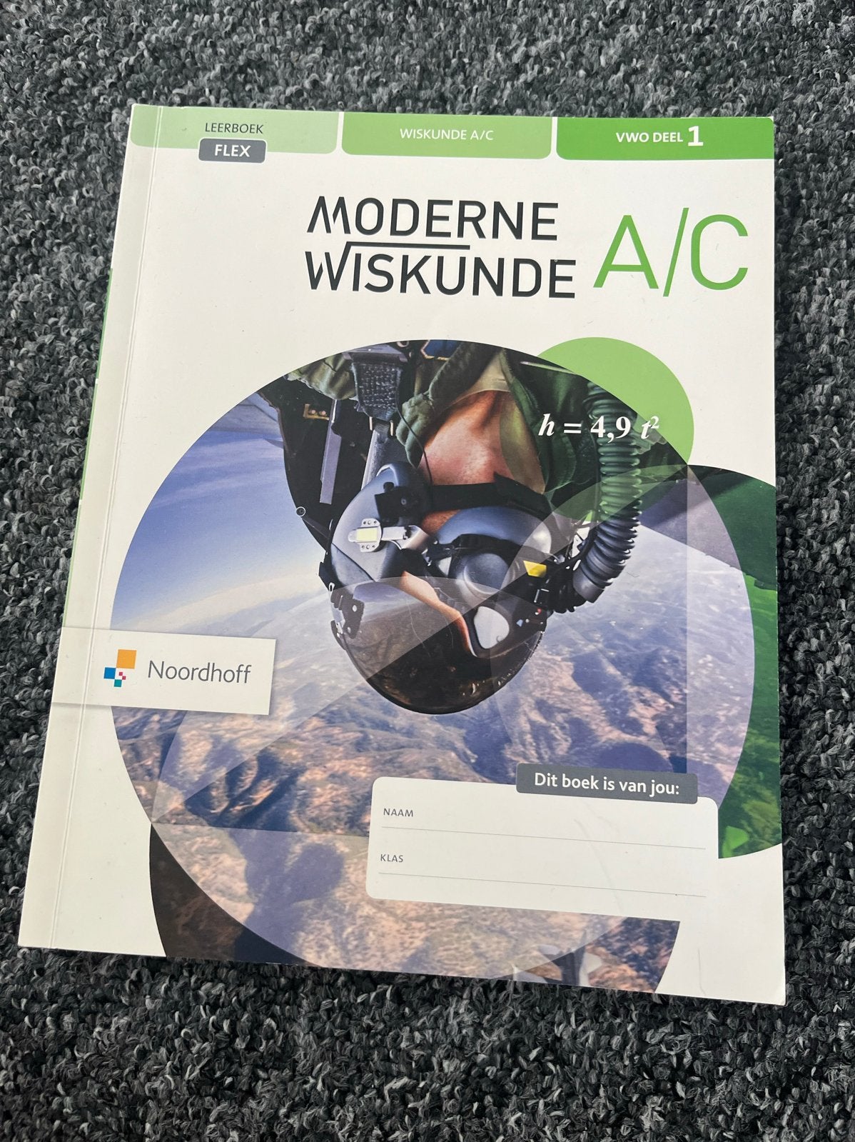 Moderne Wiskunde A/C VWO Deel 1 - Noordhoff, Boeken, Ophalen of Verzenden, Zo goed als nieuw, VWO, Wiskunde A