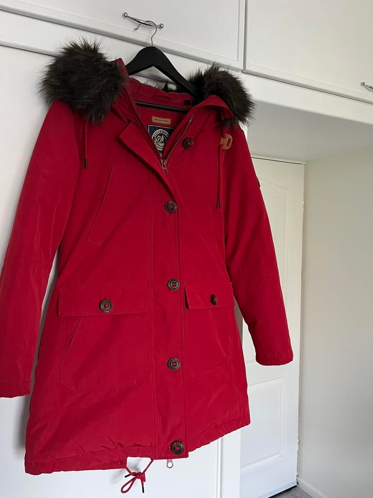 Superdry damesjas maat 38 als nieuw en heerlijk warm, Maat 38/40 (M), Superdry, Ophalen of Verzenden, Zo goed als nieuw