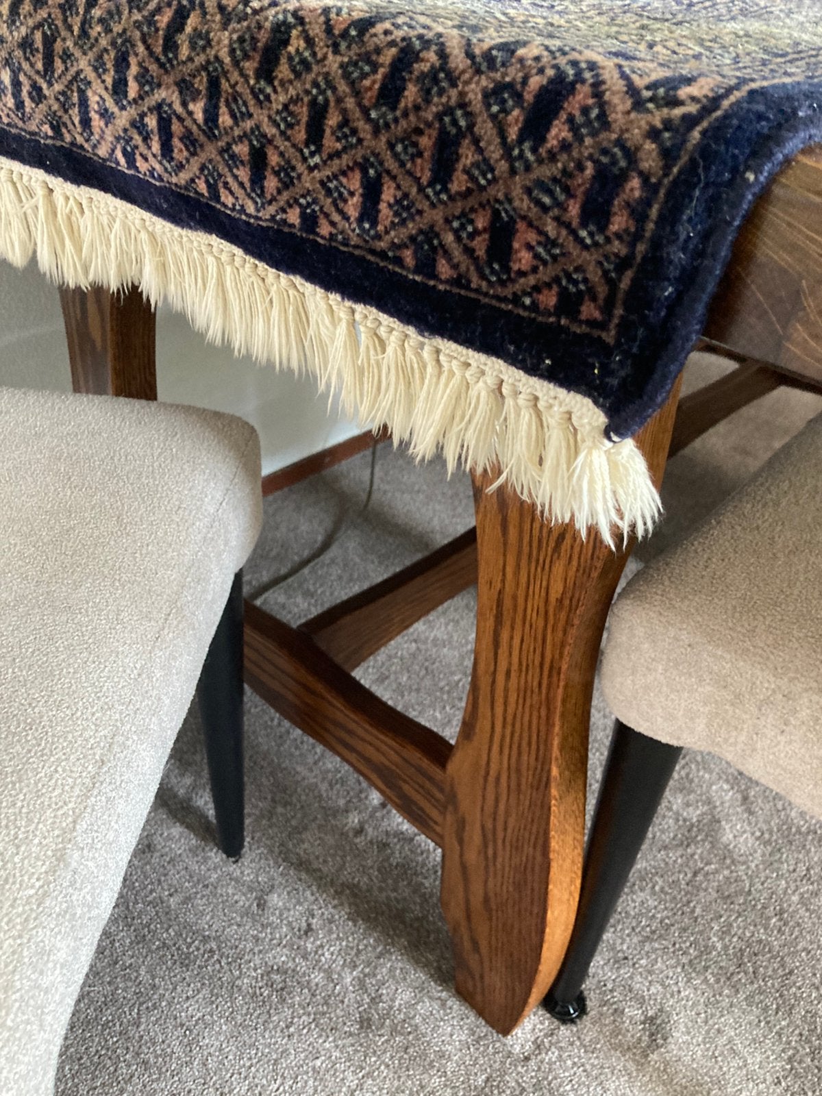 Eiken tafel, Ophalen
