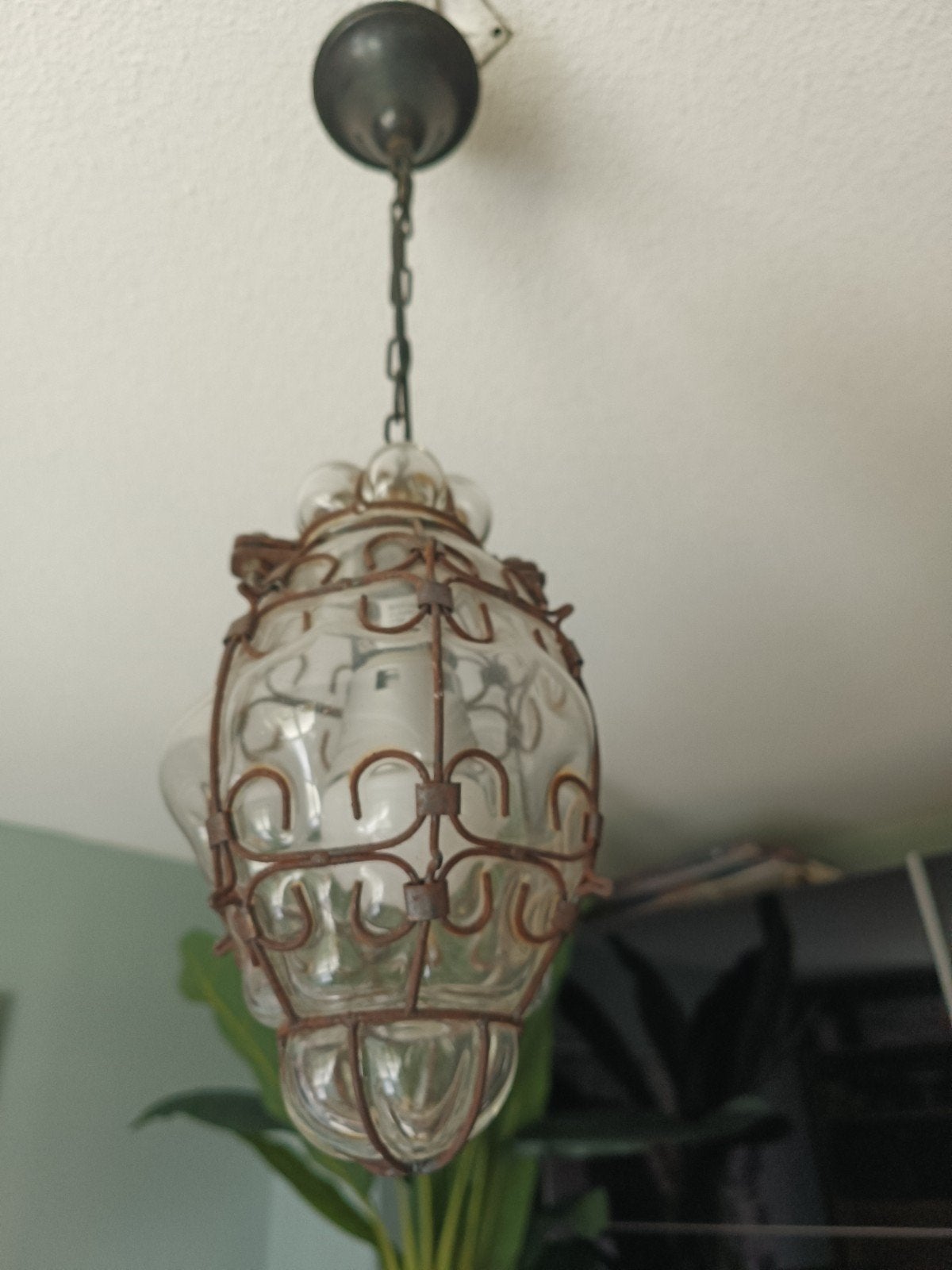 Antieke Venetiaanse hanglamp, Huis en Inrichting, Lampen | Hanglampen, Ophalen
