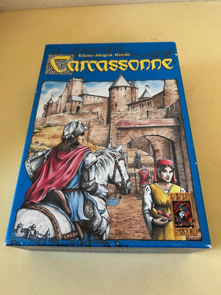Carcassonne bordspel, 999 games, Vijf spelers of meer, Ophalen of Verzenden, Gebruikt, 999 games