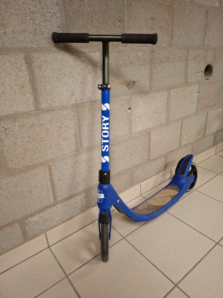 Step, merk Story City Ride, kleur blauw, Ophalen, Zo goed als nieuw, Gewone step, STORY STEP