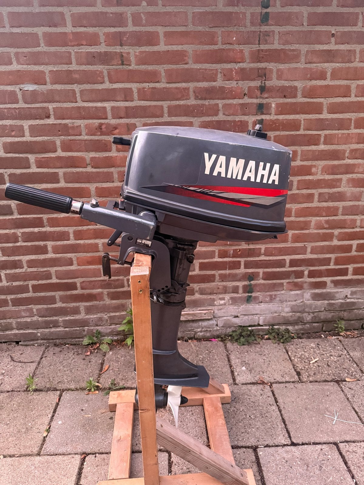 Yamaha 4 PK Buitenboordmotor - Zo goed als nieuw, Watersport en Boten, Ophalen, Minder dan 5 pk, Zo goed als nieuw, Buitenboordmotor