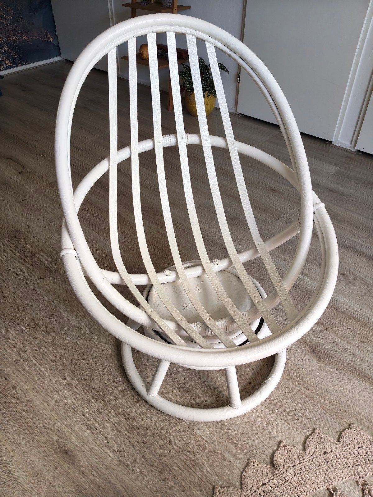 Manou rotan stoel - Wit, Ophalen