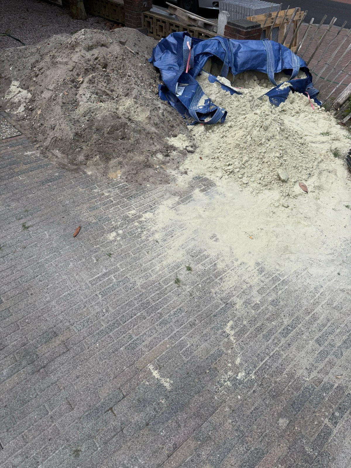 Zand gratis af te halen, Ophalen, Gebruikt