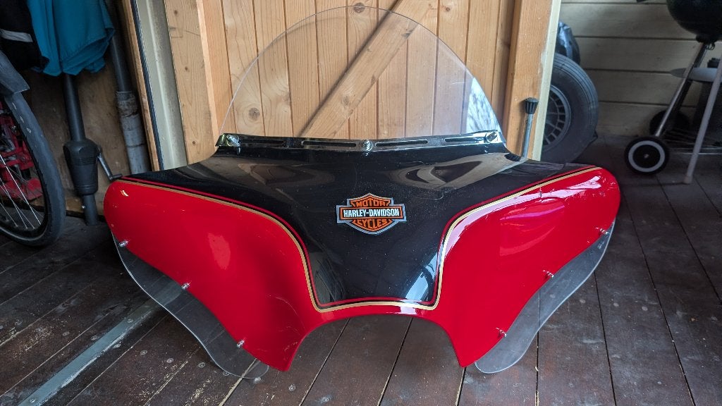 Complete Motor Kuip Batwing, Windscherm, Ruitjes, Deflectors, Motoren, Accessoires | Overige, Ophalen, Gebruikt