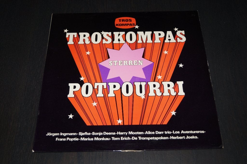 LP Troskompas sterren potpourri - krasvrij 1586, Ophalen, LP, Pop, Originele persing