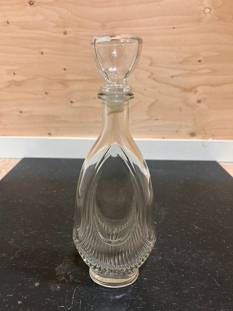 Vintage port karaf glas Made in Italy, Antiek en Kunst, Ophalen of Verzenden