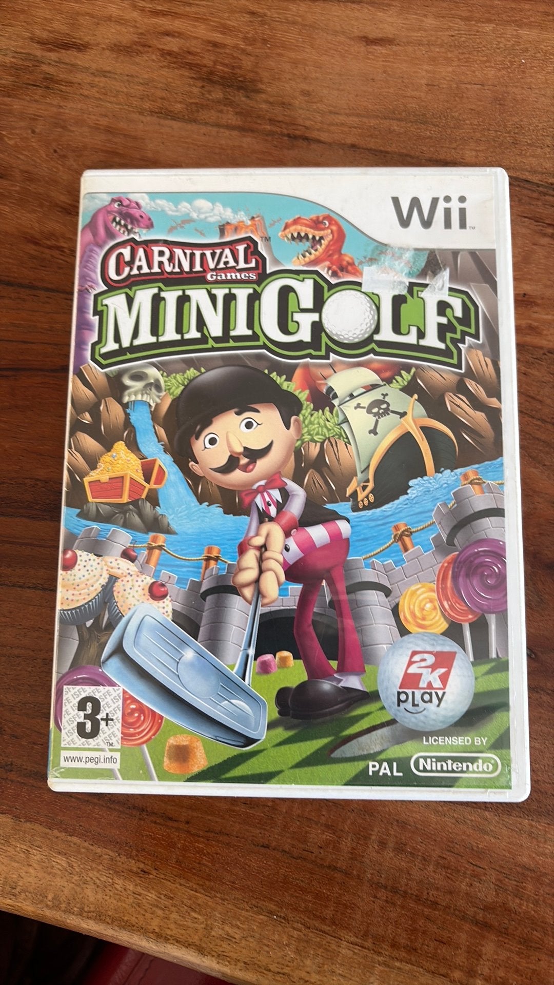 Carnival games minigolf, 1 speler, Ophalen of Verzenden, Zo goed als nieuw, Vanaf 3 jaar