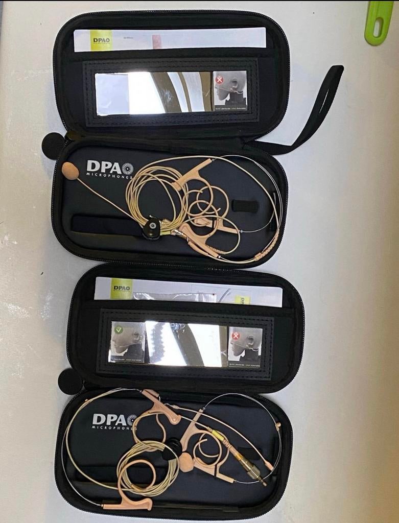 DPA headsets microfoon te koop voor Shure, Muziek en Instrumenten, Ophalen of Verzenden, Zo goed als nieuw, Overige typen, Draadloos