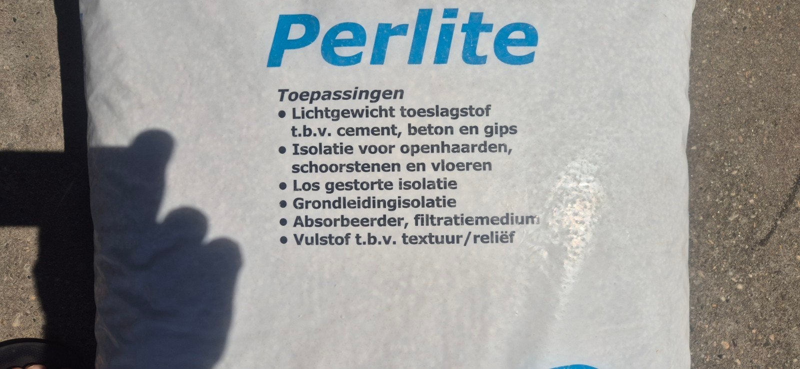 Perlite Korrel isllolatie 3 à 100 Liter, Minder dan 4 cm, Overige materialen, Nieuw, Ophalen of Verzenden