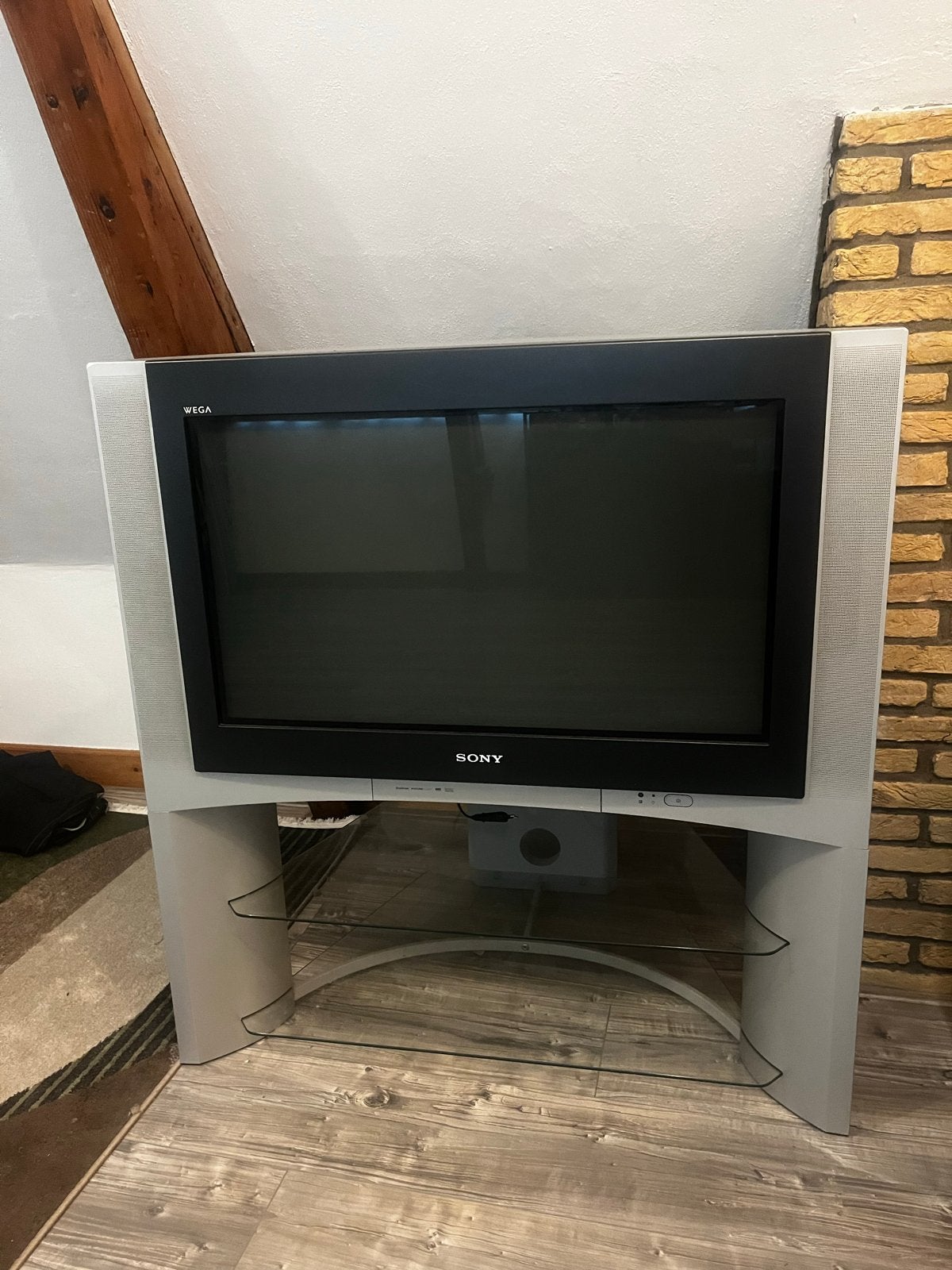 Sony Wega Trinitron CRT 32 inch, Ophalen, Gebruikt, 50 Hz, 80 tot 100 cm