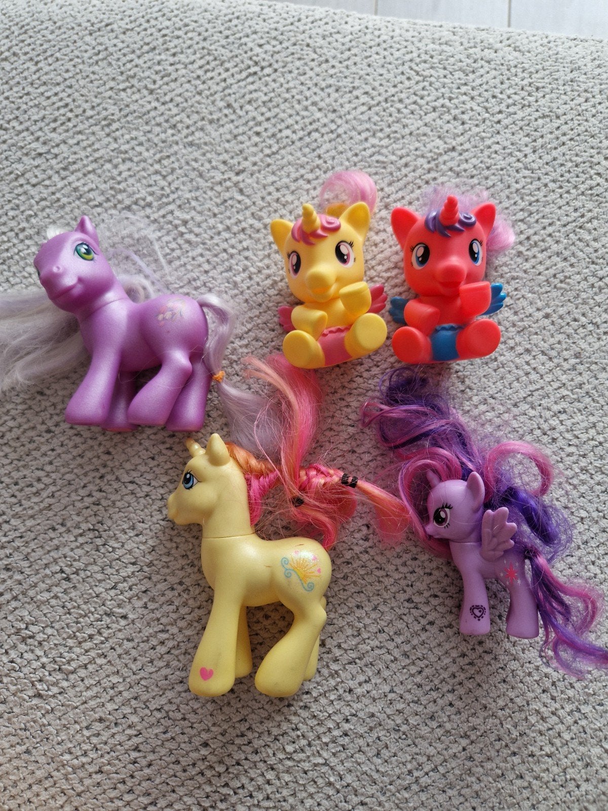 My Little Pony speelgoedfiguren - set van 5, Ophalen of Verzenden, Gebruikt