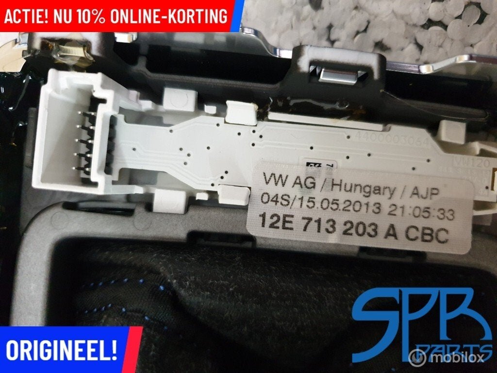 DSG SCHAKEL POOK AUTOMAAT Versnellingspook Up! E-UP LEDER, Gebruikt, Volkswagen, Ophalen of Verzenden, Volkswagen