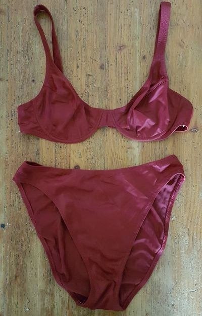 Dames bikini bordeauxrood maat 38 *NIEUW* a, Kleding | Dames, Ophalen of Verzenden, Nieuw, Bikini