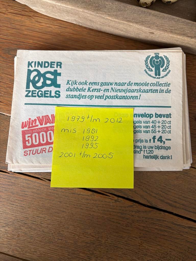 Kinderpostzegels diverse jaren, Ophalen of Verzenden, Na 1940, Postfris