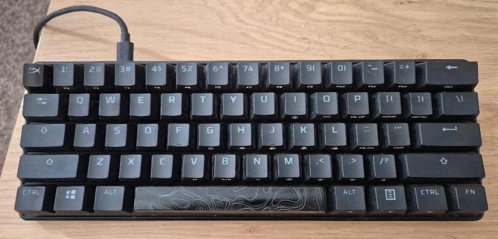 HyperX Alloy Origins , Logitech G502 & Trust GXT929W Helox, Ophalen, Gebruikt, Logitech, hyperX, Trust, Verlichte toetsen