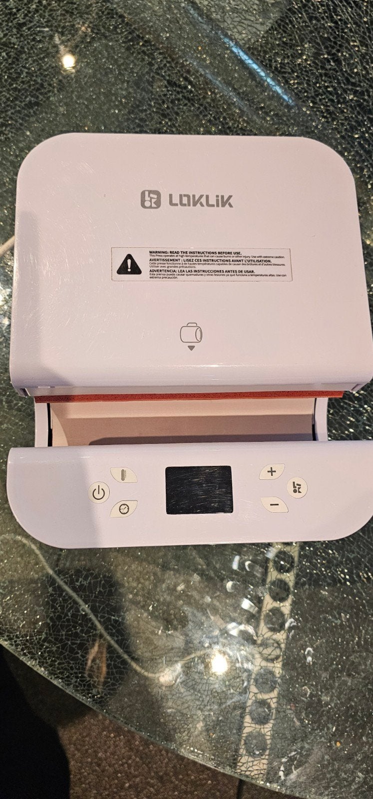 Loklik Auto Tumble Heat Press - Zo goed als nieuw, Ophalen, Zo goed als nieuw