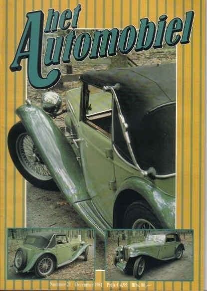 Automobiel 21 1981 : MG Tickford - Tickford Salmons & Sons, Ophalen of Verzenden, Gelezen, Algemeen