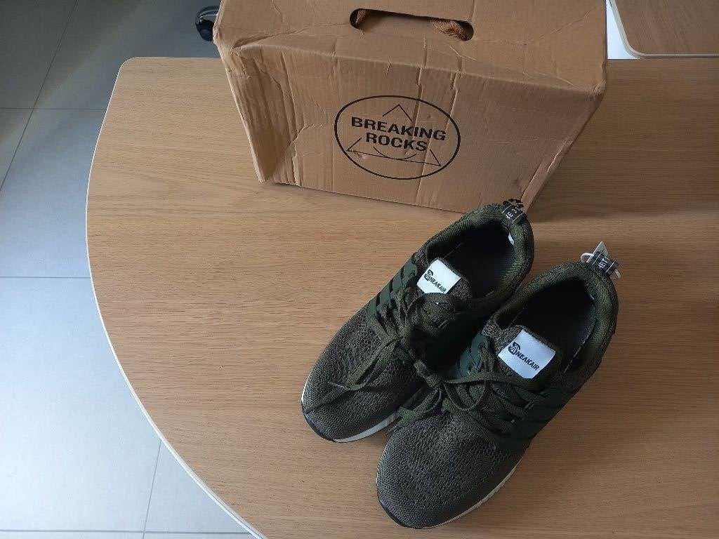 sport schoenen sneakair groen, Kleding | Heren, Schoenen, Overige kleuren, Sportschoenen, Nieuw, Ophalen of Verzenden