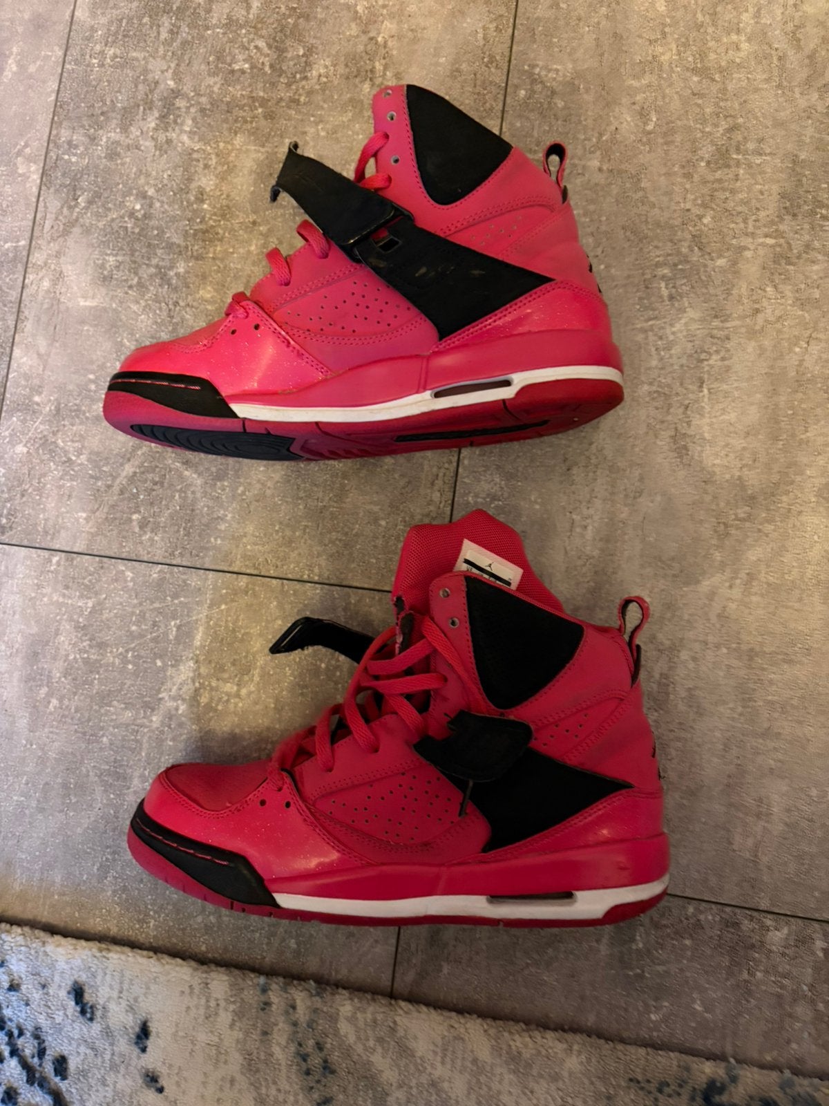 Te koop Jordand flight maat 38,5, Kleding | Dames, Schoenen, Ophalen of Verzenden, Roze, Sneakers of Gympen, Zo goed als nieuw