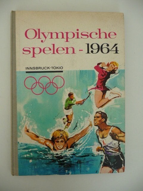 plaatjesboek - OLYMPISCHE SPELEN 1964 - INSBRUCK-TOKIO, Ophalen of Verzenden, Gelezen, Jan Koome