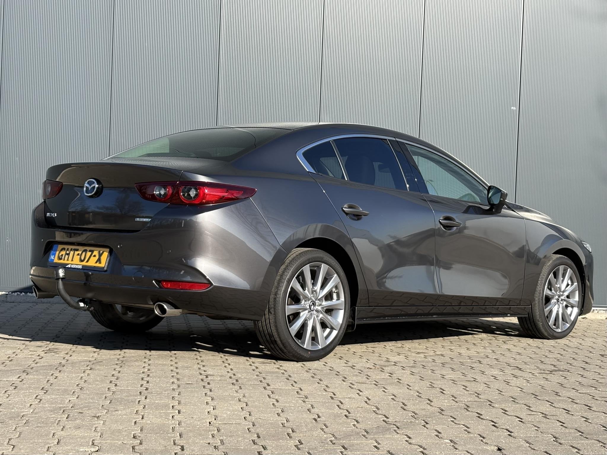 Mazda 3 2.0 SkyActiv Hybrid 150PK Exclusive-Line / Trekhaak, Auto's, Mazda, 1998 cc, Gebruikt, 4 cilinders, 150 pk