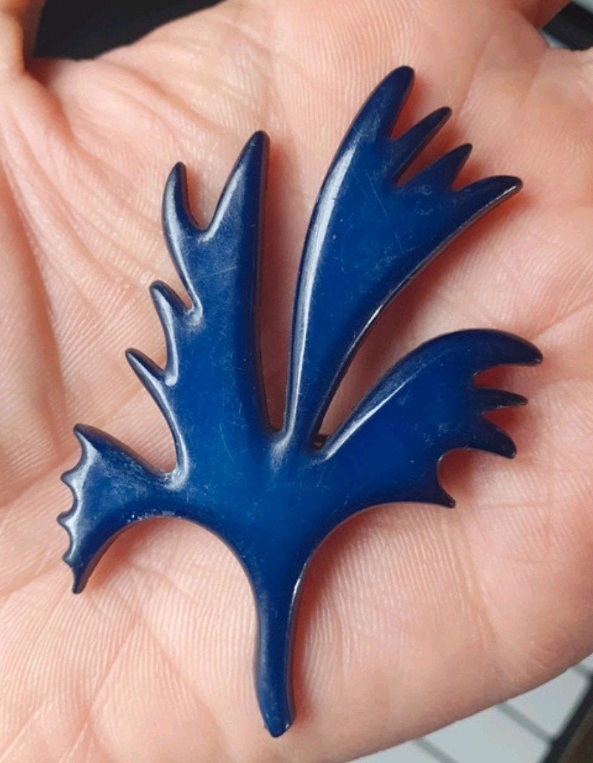 Vintage broche, Ophalen of Verzenden, Zo goed als nieuw, Overige materialen