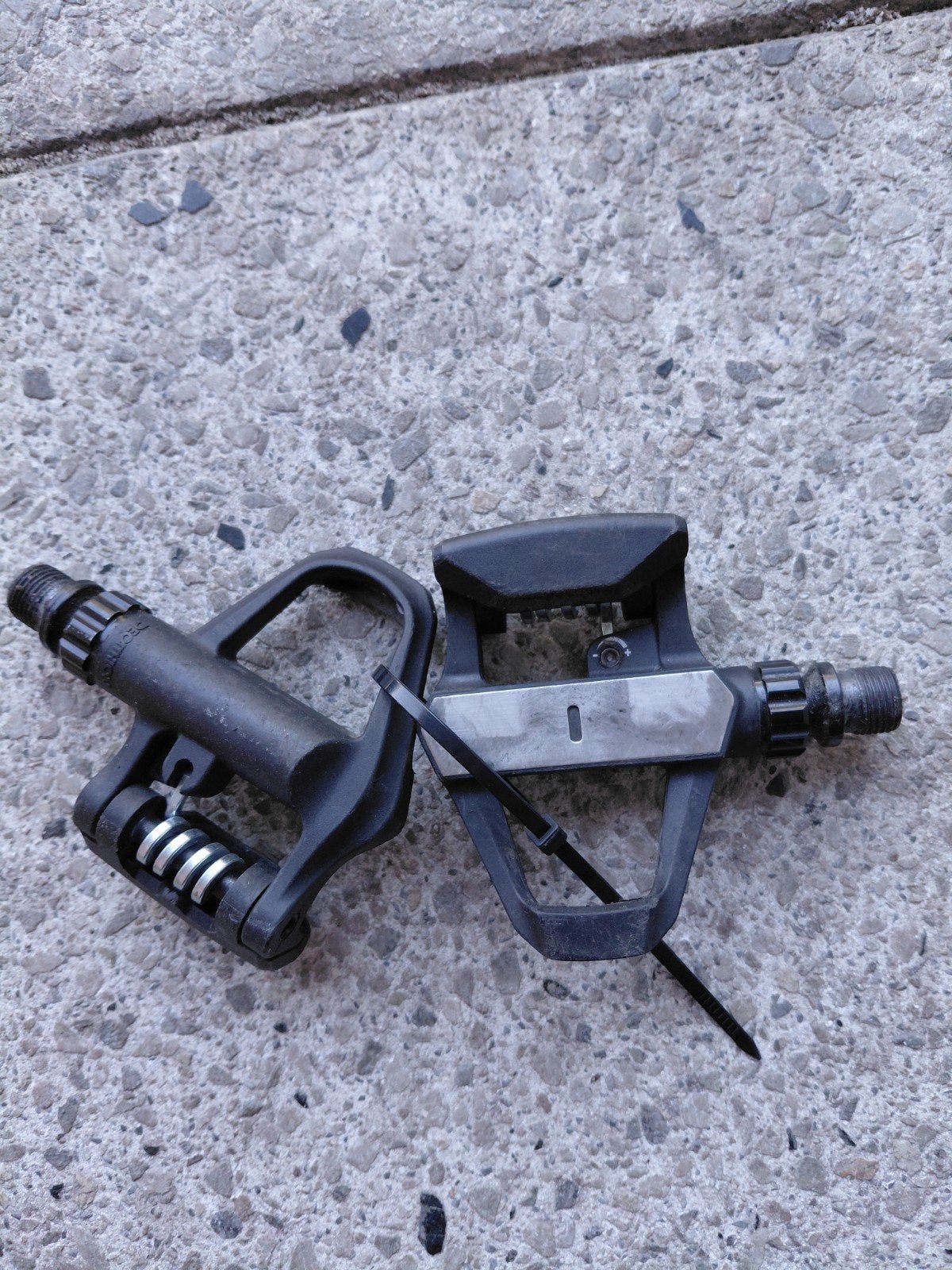 Gebruikte fietspedalen - Twin, Ophalen of Verzenden, Gebruikt, Twin