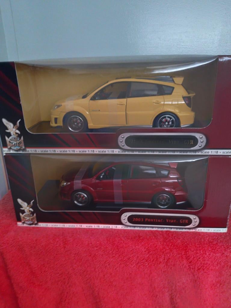 Pontiac vibe gtr, Hobby en Vrije tijd, Modelauto's | 1:18, Ophalen of Verzenden, Zo goed als nieuw, Overige merken