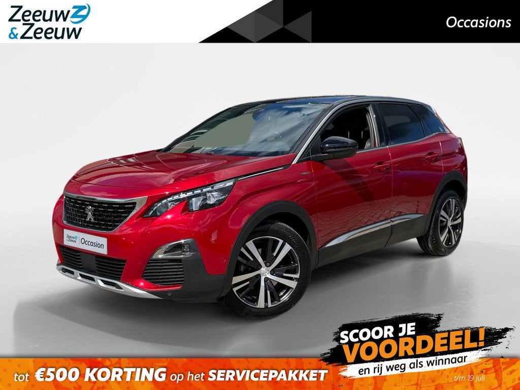 Peugeot 3008 1.6 PureTech GT Line |Trekhaak| Apple Carplay/A, Auto's, Peugeot, Bedrijf, Te koop, ABS, Airbags, Airconditioning