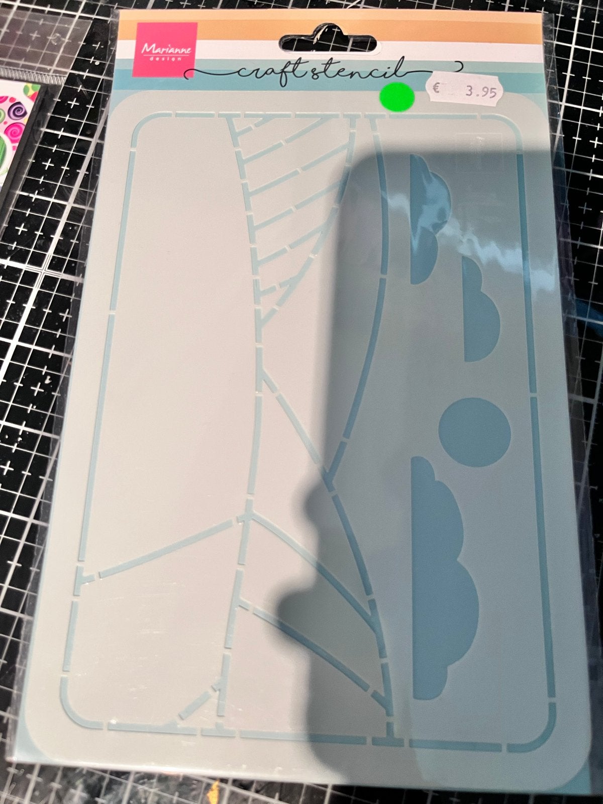 Marianne Design Craft Stencil - Knutsel Sjabloon, Hobby en Vrije tijd, Overige thema's, Nieuw, Ophalen of Verzenden, Kunststof