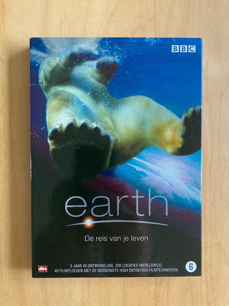 DVD Earth, Alle leeftijden, Ophalen of Verzenden, Zo goed als nieuw, Natuur