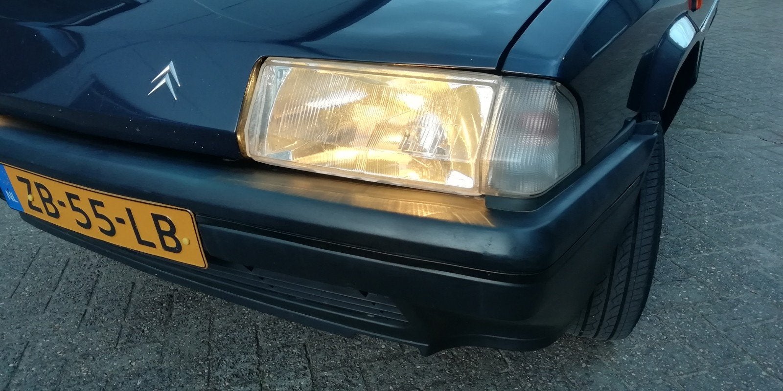 Citroën BX 1.4 I Toulouse U9 1991 Blauw, Voorwielaandrijving, 921 kg, 4 cilinders, Blauw