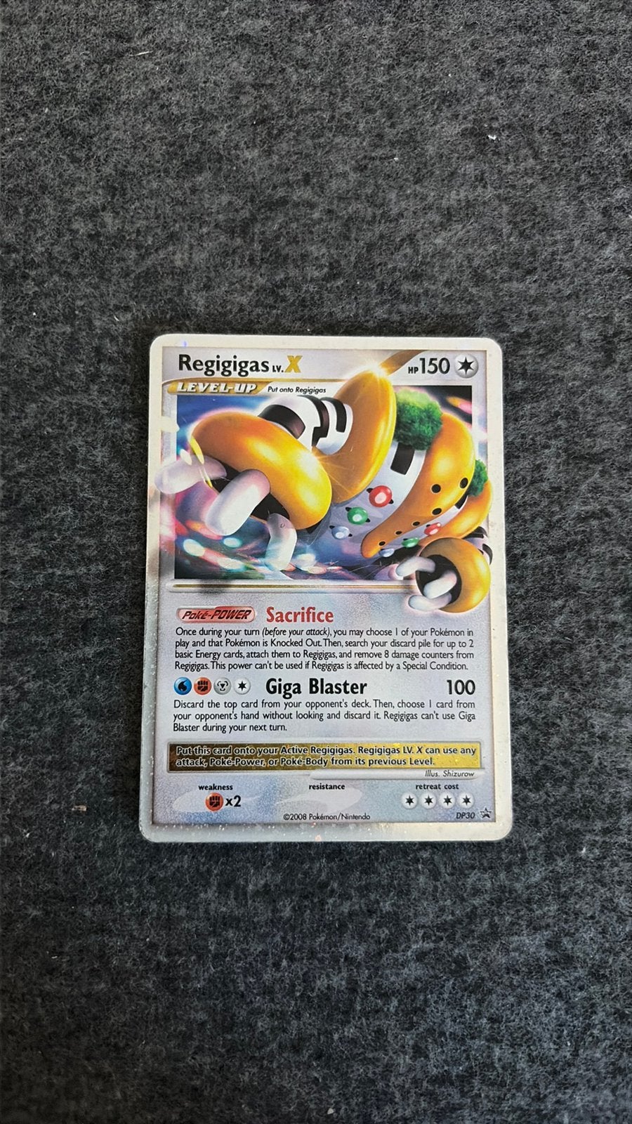 Regigigas Lv. X DP30 Promo, Ophalen of Verzenden, Zo goed als nieuw