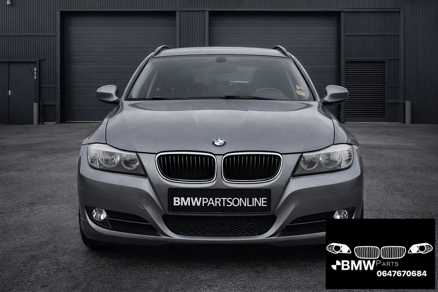Voorkop Bmw 3-Serie E90 E91 LCI bi-xenon A52 spacegrau, Auto-onderdelen, Gebruikt, -, Ophalen of Verzenden, Bumper