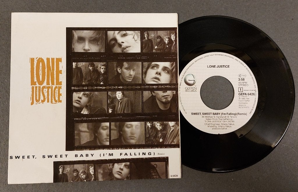 Lone Justice VINYL SINGLE Sweet sweet baby 1985 NIEUW, Fotohoes, 7 inch, Ophalen of Verzenden, Pop
