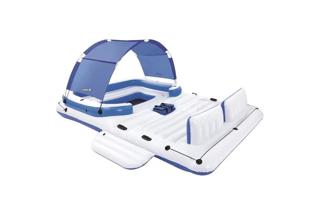 Opblaasbaar Bestway Hydro-force tropical breeze eiland, Ophalen of Verzenden, Zo goed als nieuw