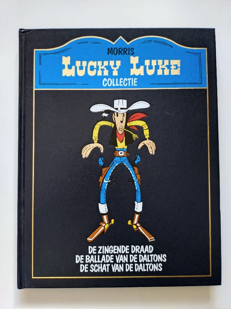 LUCKY LUKE COLLECTIE 6 - DE ZINGENDE DRAAD  DE BALLADE VAN D, Boeken, Eén stripboek, Nieuw, Ophalen of Verzenden, René Goscinny