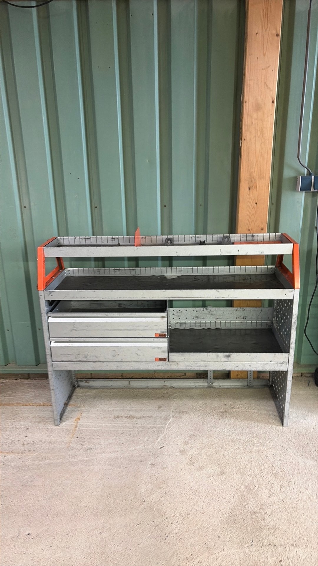 bedrijfswageninrichting 130x100x41 kast met lades stevig!, Ophalen, Zo goed als nieuw