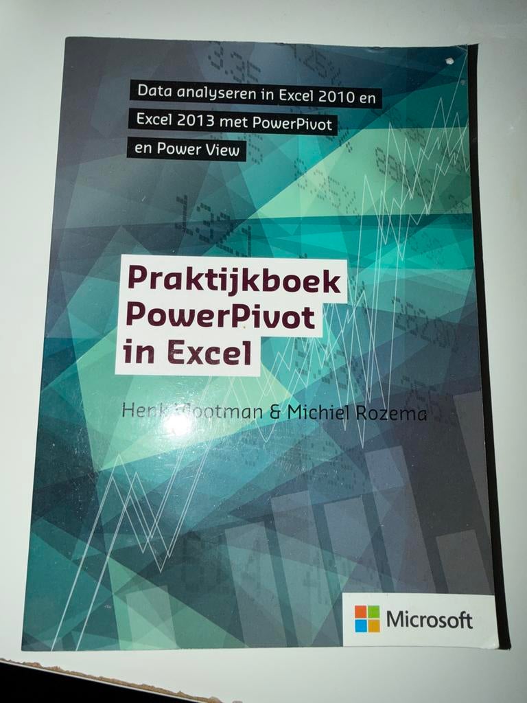 Praktijkboek PowerPivot in Excel, Ophalen of Verzenden, Gelezen, Software
