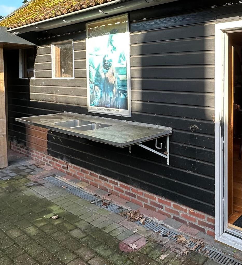 Aanrechtblad/oppottafel, Ophalen, Gebruikt