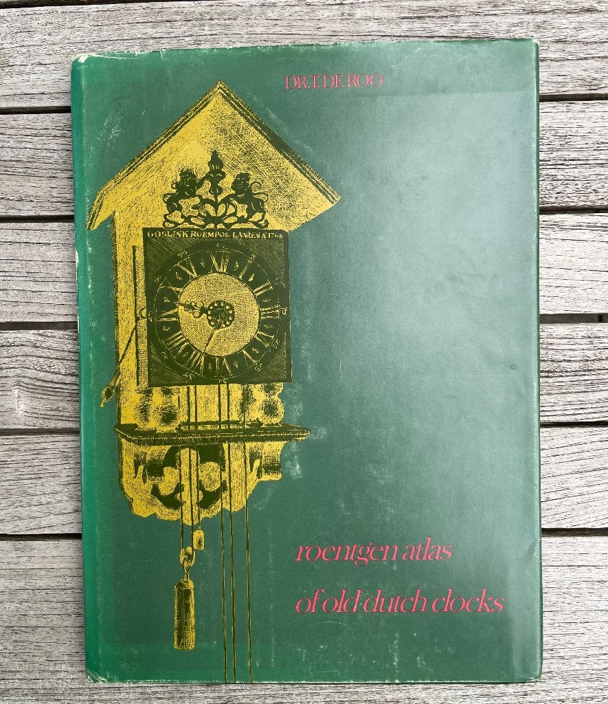 Uniek! Roentgen Atlas of Old Dutch Clocks (1974) + extra's, Gelezen, Overige atlassen, Ophalen of Verzenden, 1800 tot 2000