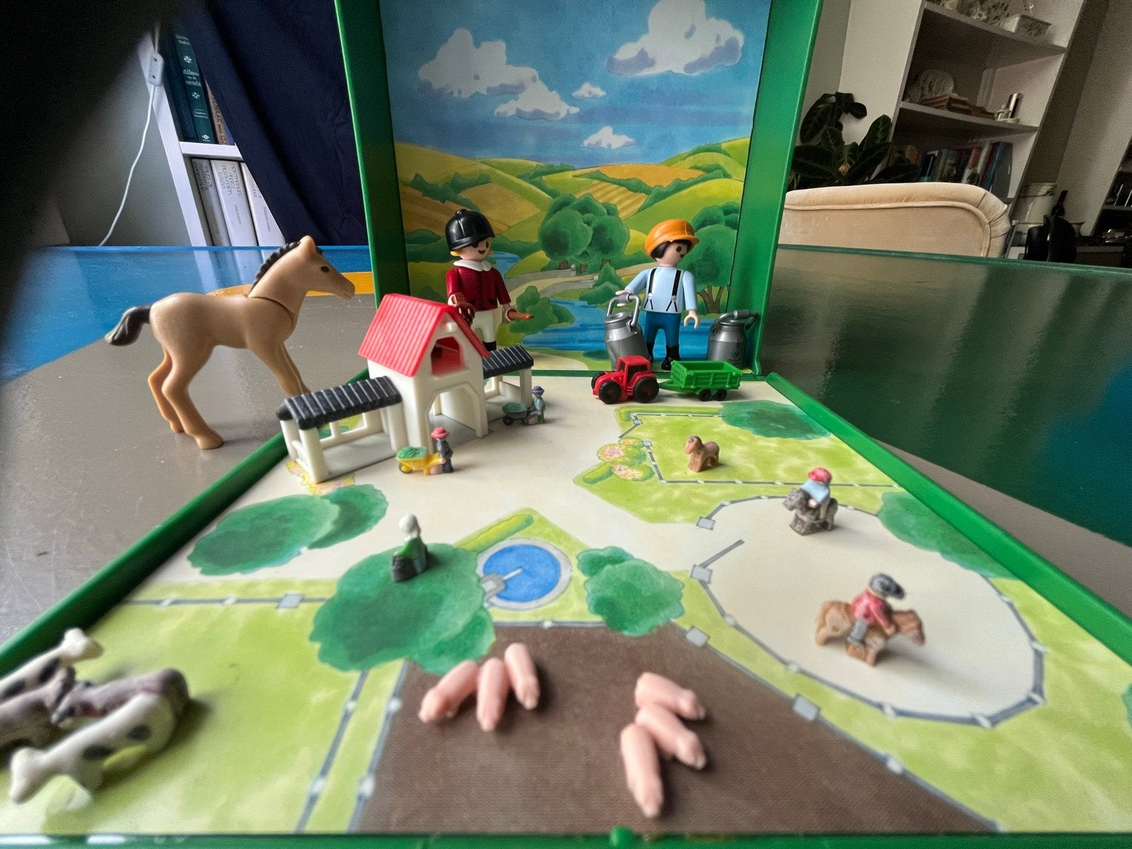 Playmobil Micro Boerderij Speelset 4334, Ophalen of Verzenden, Gebruikt, Jongen of Meisje