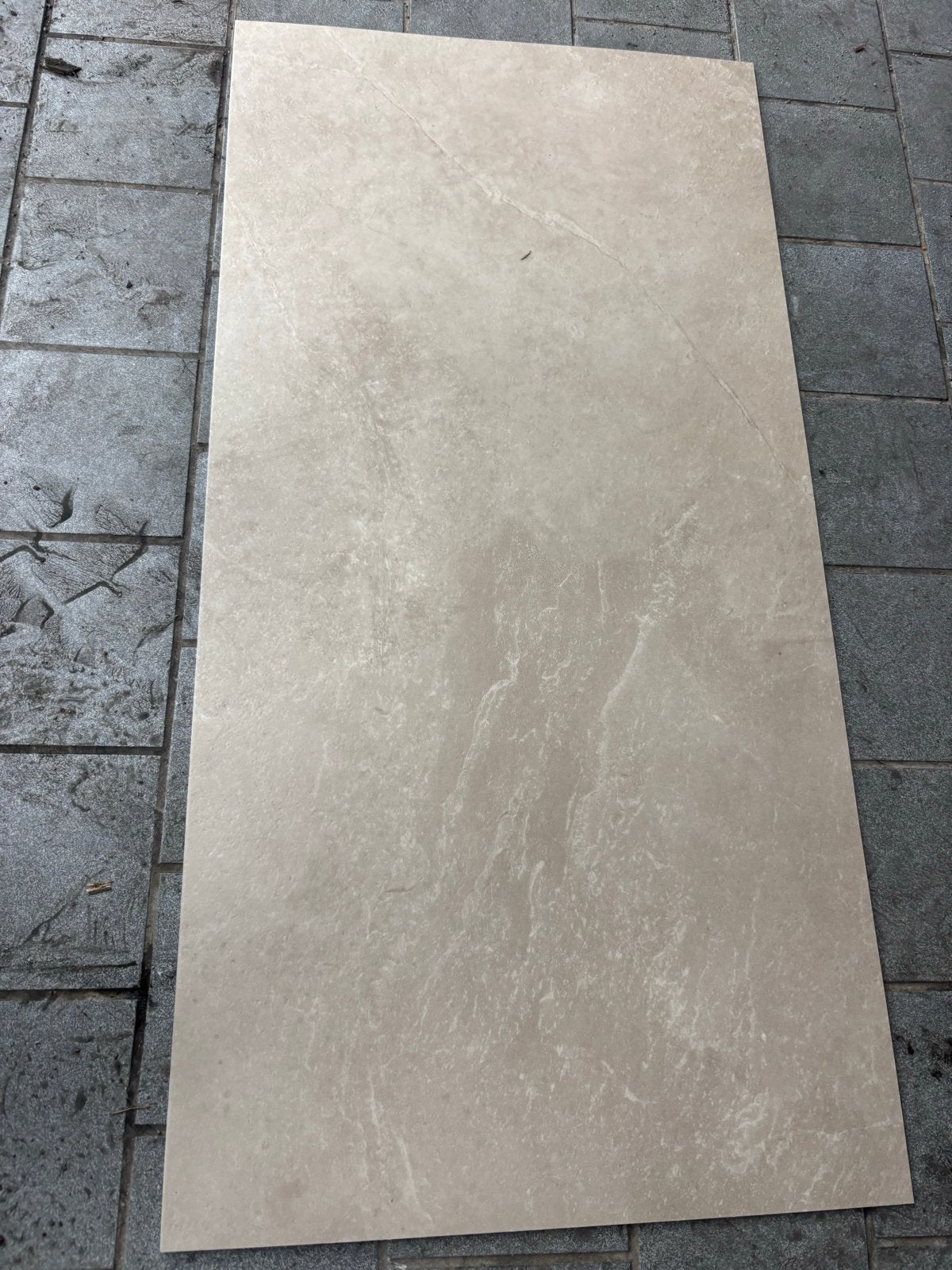 PVC vloer marmerlook - 70m2, Ophalen, Kunststof, Overige typen, Nieuw