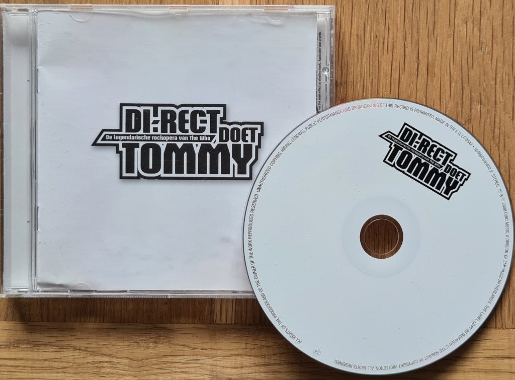 DI-RECT - Tommy ( CD; Jan Rot ), Ophalen of Verzenden, Zo goed als nieuw, Poprock