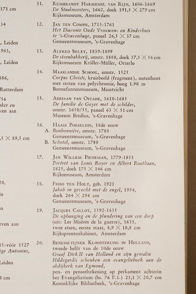 Openbaar kunstbezit 1964, Boeken, Verzenden, Zo goed als nieuw, Schilder- en Tekenkunst