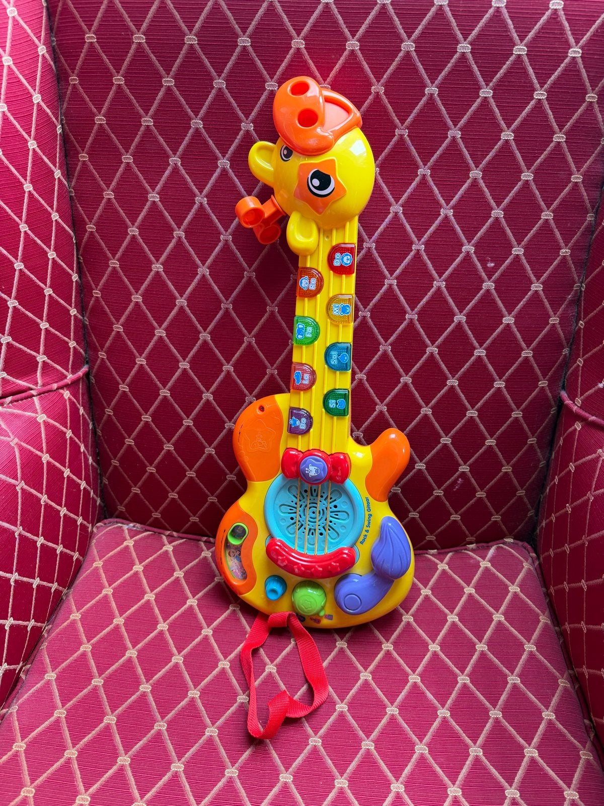 Vtech gitaar - Interactief muziekspeelgoed voor kinderen, Ophalen of Verzenden, Gebruikt, Jongen of Meisje